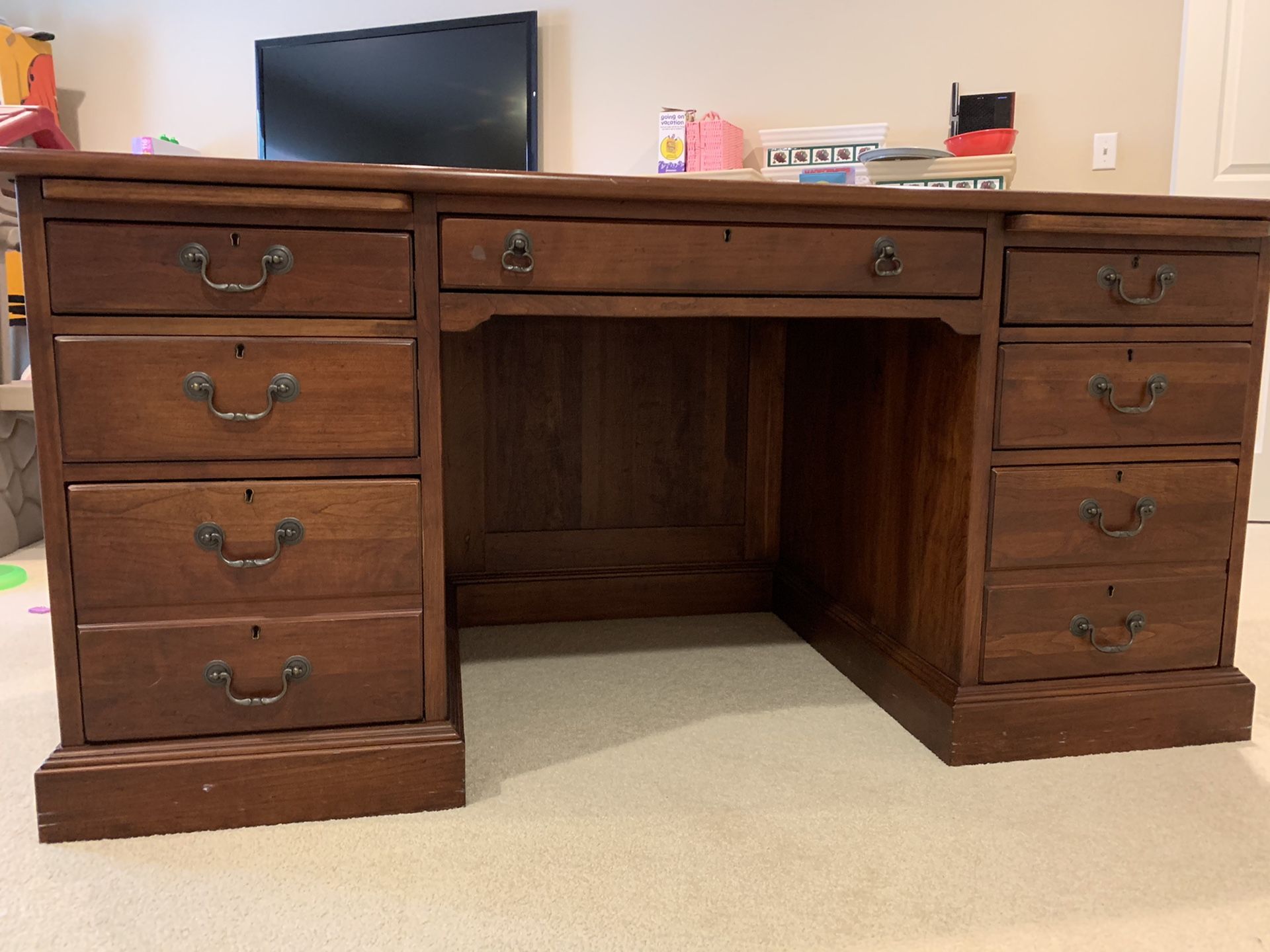 Lexington Furniture Bob Timberlake executive solid cherry desk
