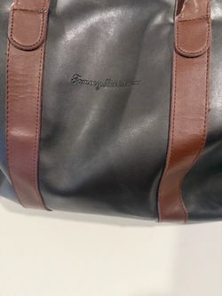 Tommy Bahama Leather Duffle Bag