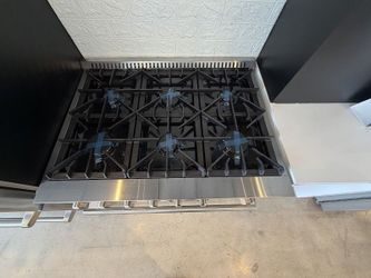 FORNO 36" Stainless Steel Pro Style Gas Range