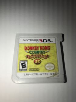 Donkey Kong Country Returns 3D Nintendo 3DS