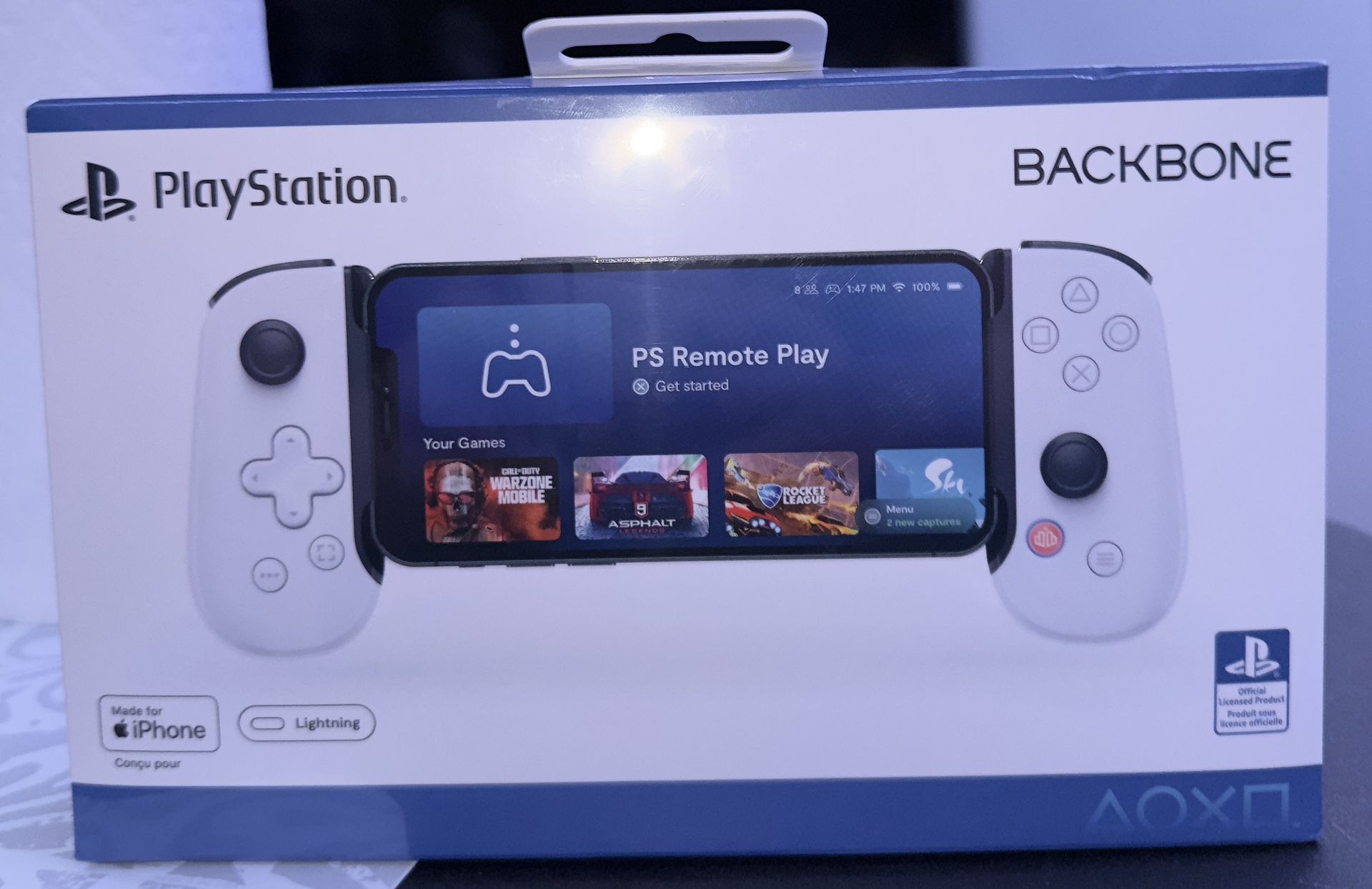 PLAYSTATION BACKBONE (LIGHTNING)