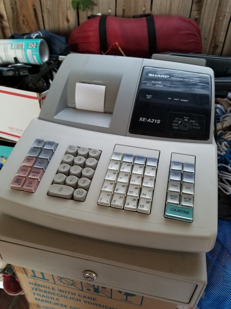Sharp Electronic cash register model XEA21S for Sale in Irwindale, CA