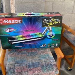 Light Up Electric Scooter