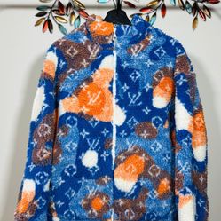 LV WOOL MULTICOLOR WINTER JACKET !!!