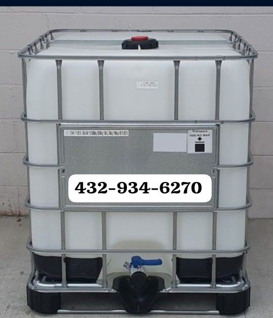 Car Wash Water Tote Tank Tanque