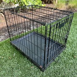 Black Wire Pet Crate