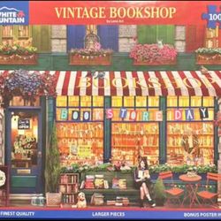 White Mountain 1,000 piece puzzles  excellent used condition