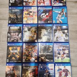Ps4 Games (Best Offer)