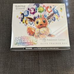 Pokemon ETB Poke Center Stamp Prismatic