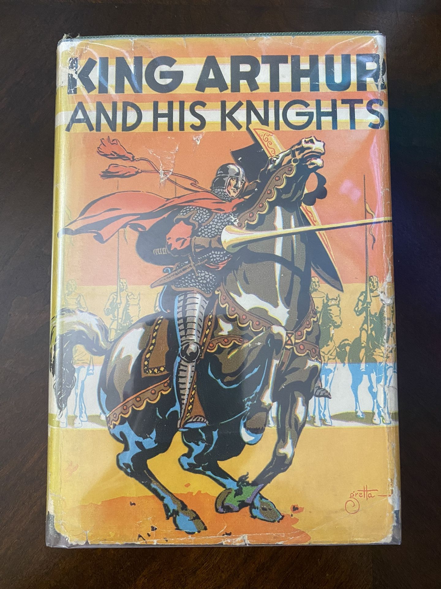King Arthur and His Knights, (Retold), Vintage, Hardcover