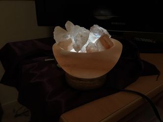 Rock Salt Lamp