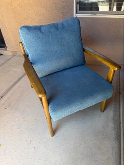 Arm Chair blue