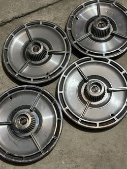 64 Ss Impala Hubcaps