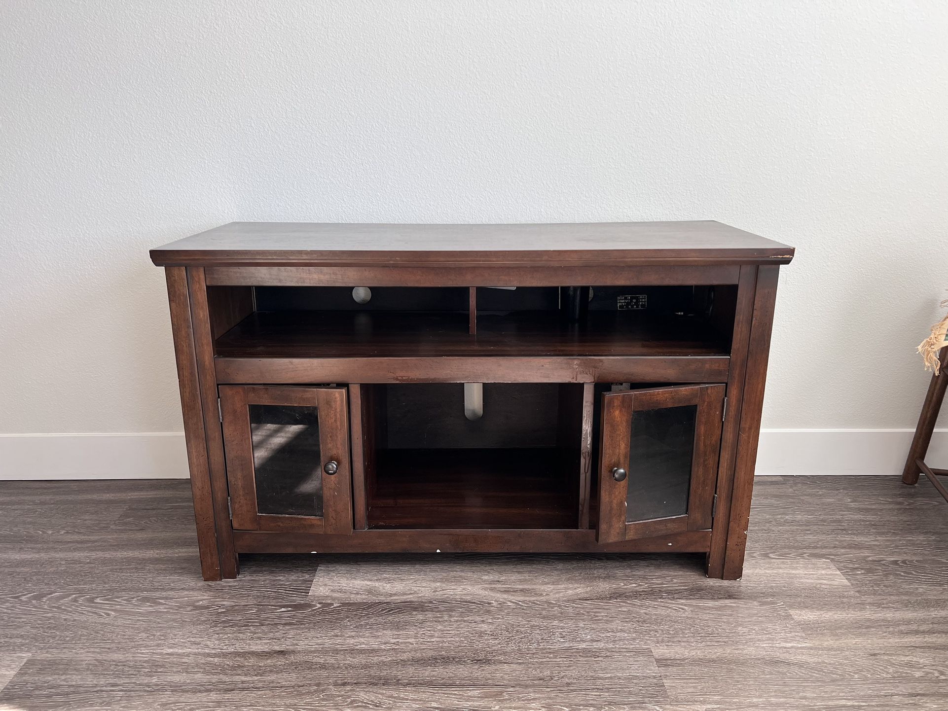 Solid Wood TV Stand 50” - Ashley Furniture