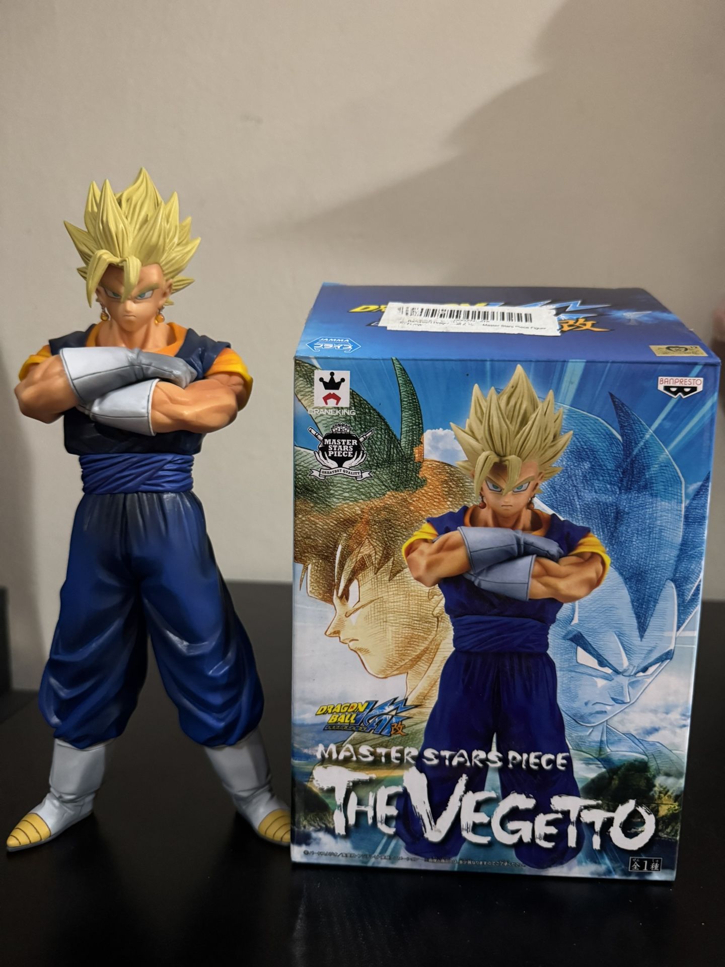 Dragon Ball Kai Vegito Figure MASTER STARS PIECE THE VEGETTO MSP