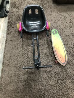 Hoverboard and skateboard