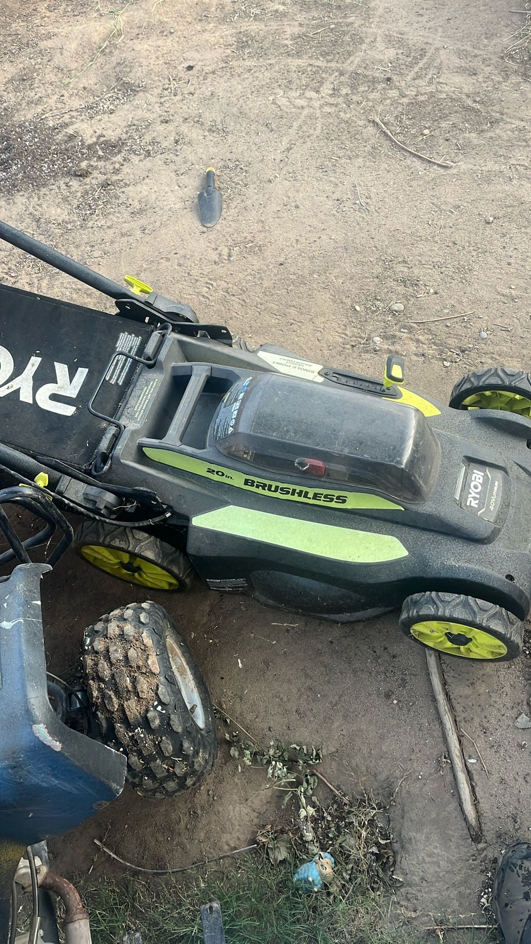 Ryobi electric lawnmower