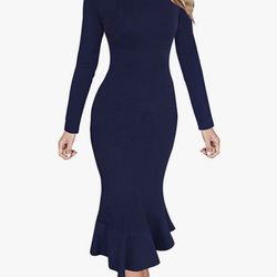 Elegant Blue Dress 