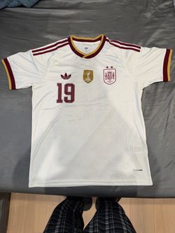 2026 Spain Away Jersey Replica, Lamine Yamal #19, Size XL