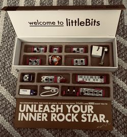 Open Box Korg littleBits Synth Kit 12 BIT Modules Analog Modular Synthesizer
