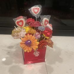 Candle flower Bouquet