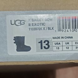 UGG BOOTS FOR KIDS SIZE 13!!! PRICE FIRM