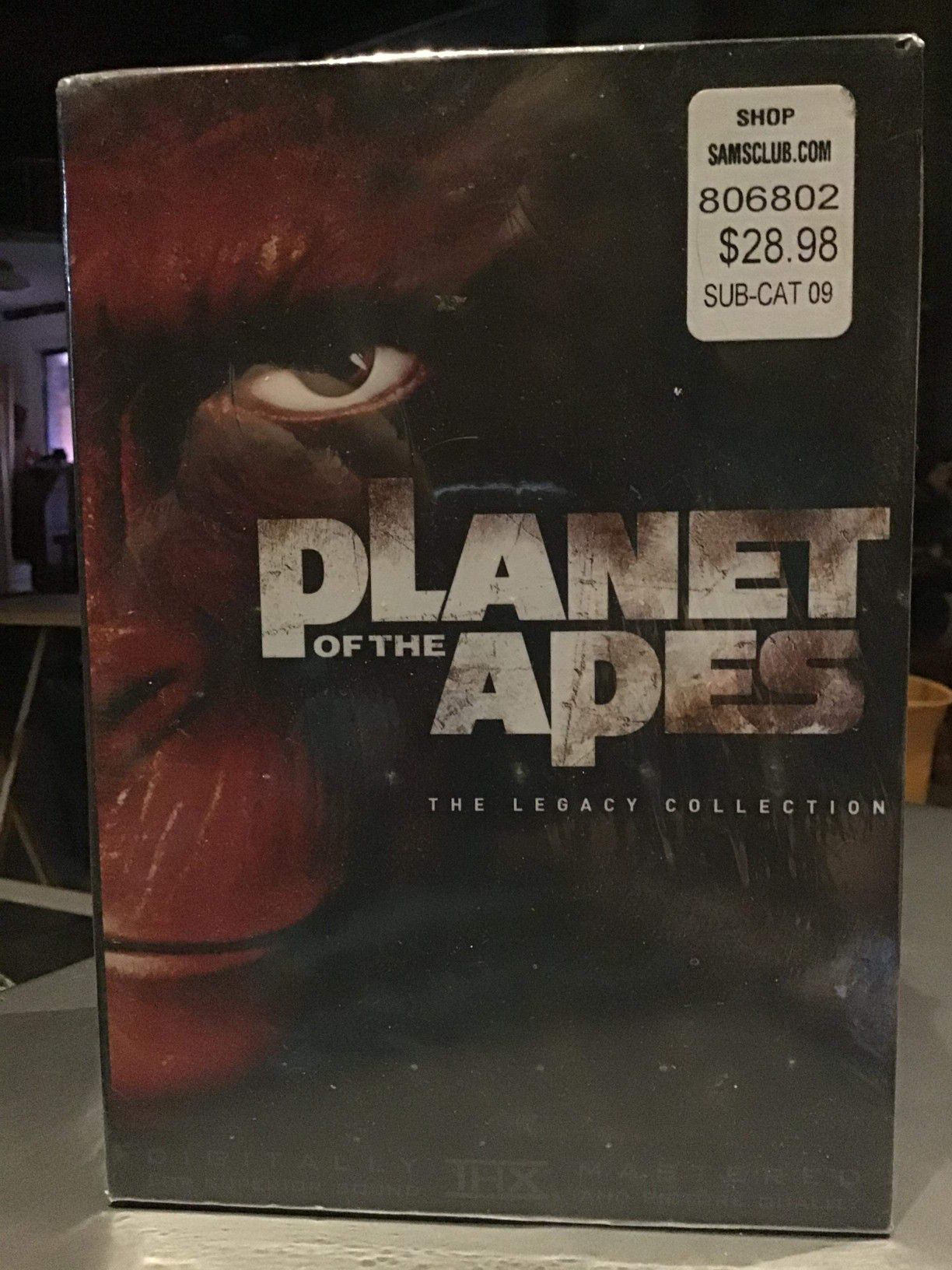 Planet of the Apes Collection DVD Set