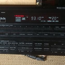 Sherwood Audio Video Receiver RV-6010R Rare Big 30lb Beast!