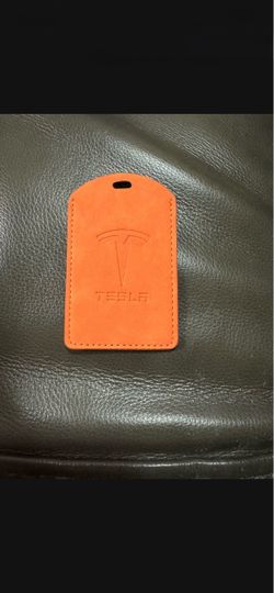 TESLA KEY CARD PROTECTOR CASE. PRELOVED.