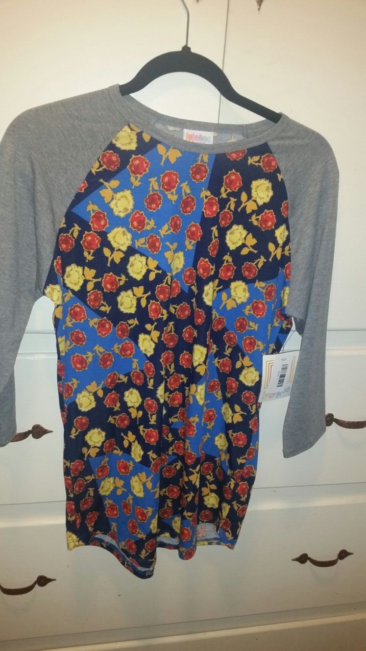 new lularoe randy shirt small