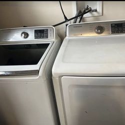 Biggish load Samsung washer and dryer