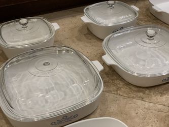 Set of Corning Ware pieces VINtAGe AF