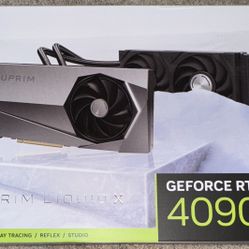MSI GeForce RTX 4090 Suprim Liquid X 24GB GDDR6X-Nvidia
