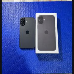 Iphone 16. 128gb Black Unlocked 100% Battery
