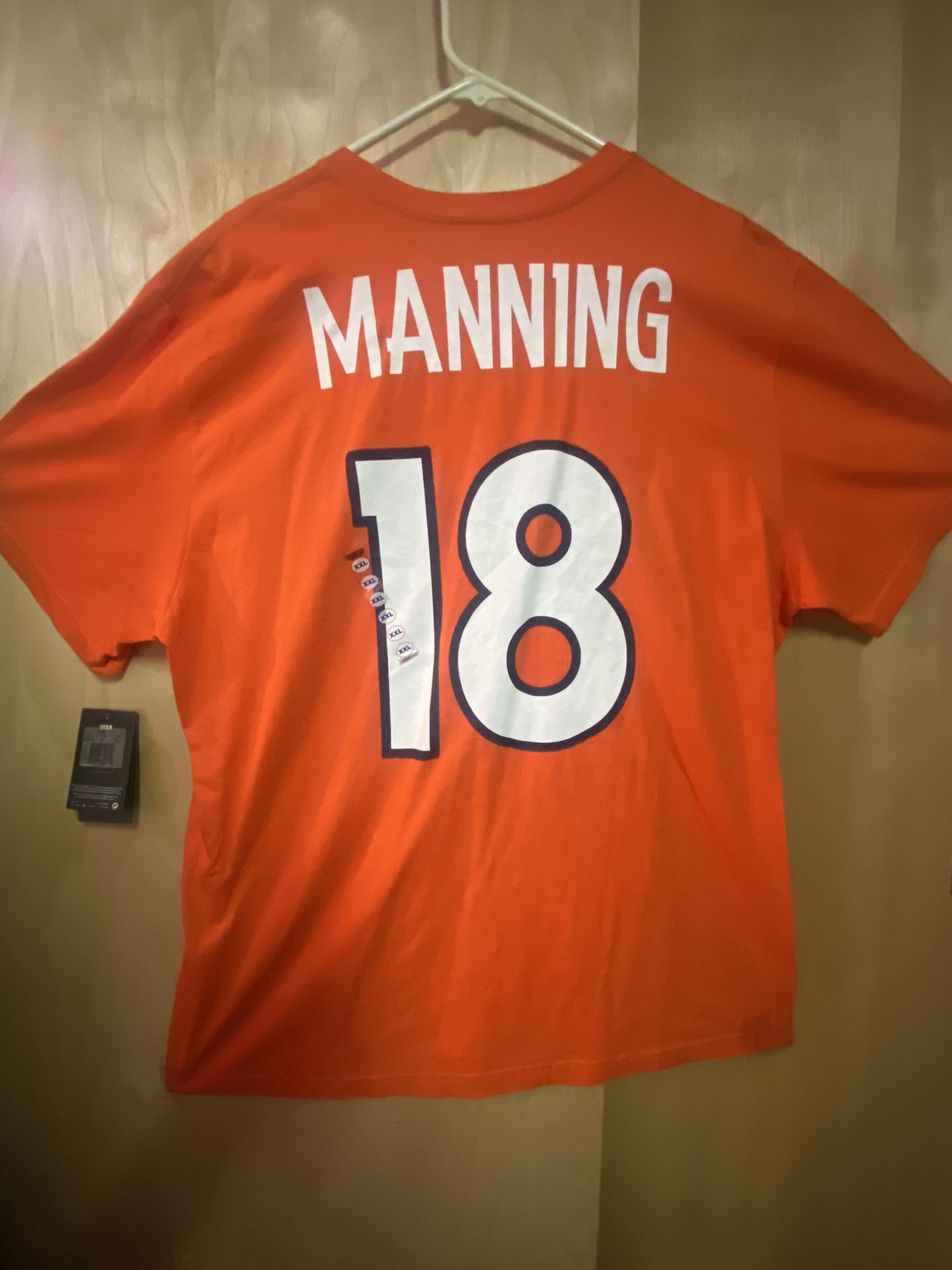 Broncos Tshirt Manning XXL new