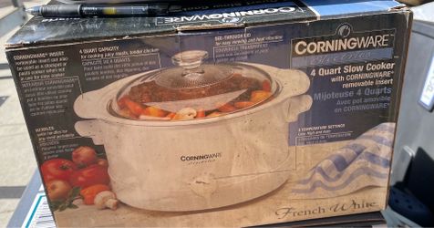 Corningware 4 quart slow cooker