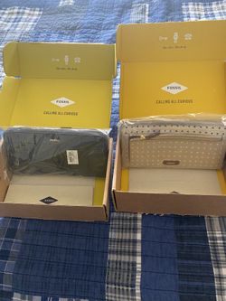 Fossil Leather Wallets