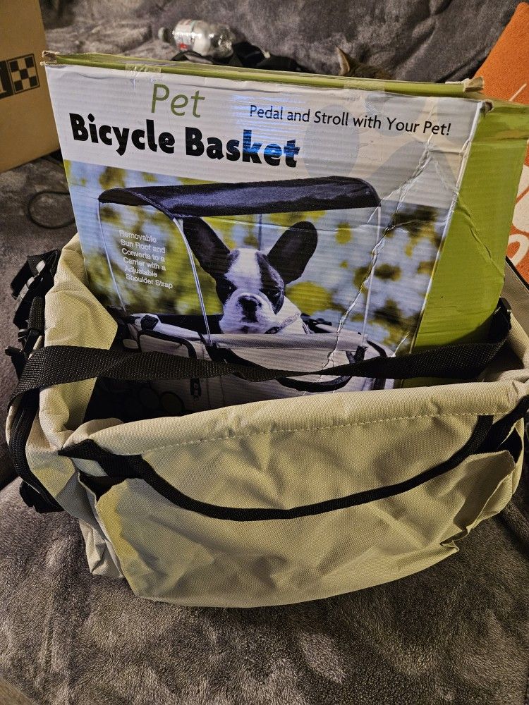 Pet Bicycle Basket 