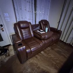 Leather Couches set of 3