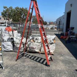 10’ Werner Fiberglass Ladder