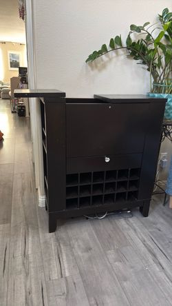Crate and barrel mini bar