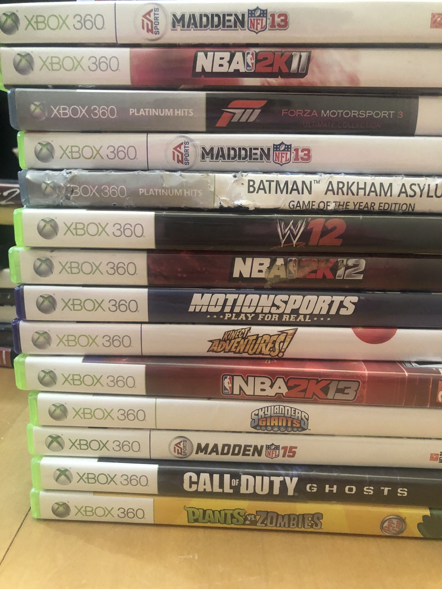 Preowned Xbox 360 Games