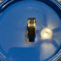 Size 8 Carbon Fiber Ring