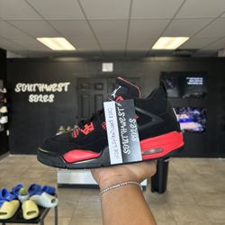 Jordan 4 Red Thunder Size 6.5Y(8W) Available In Store!