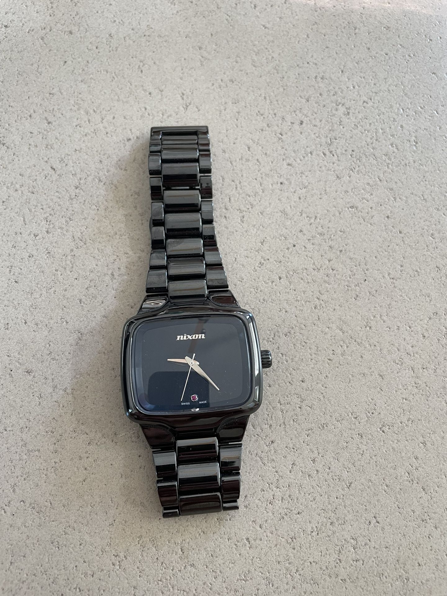 Nixon Player All Black Nixon The Player Watch Mens Black Stainless