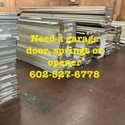 Garage door opener springs repair/replace service