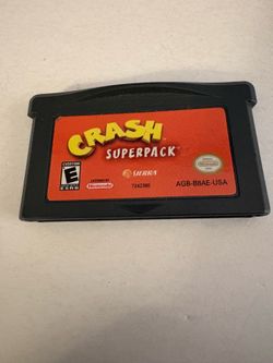 Sierra Crash Superpack Crash Bandicoot Nintendo Game Boy Advance E-Everyone