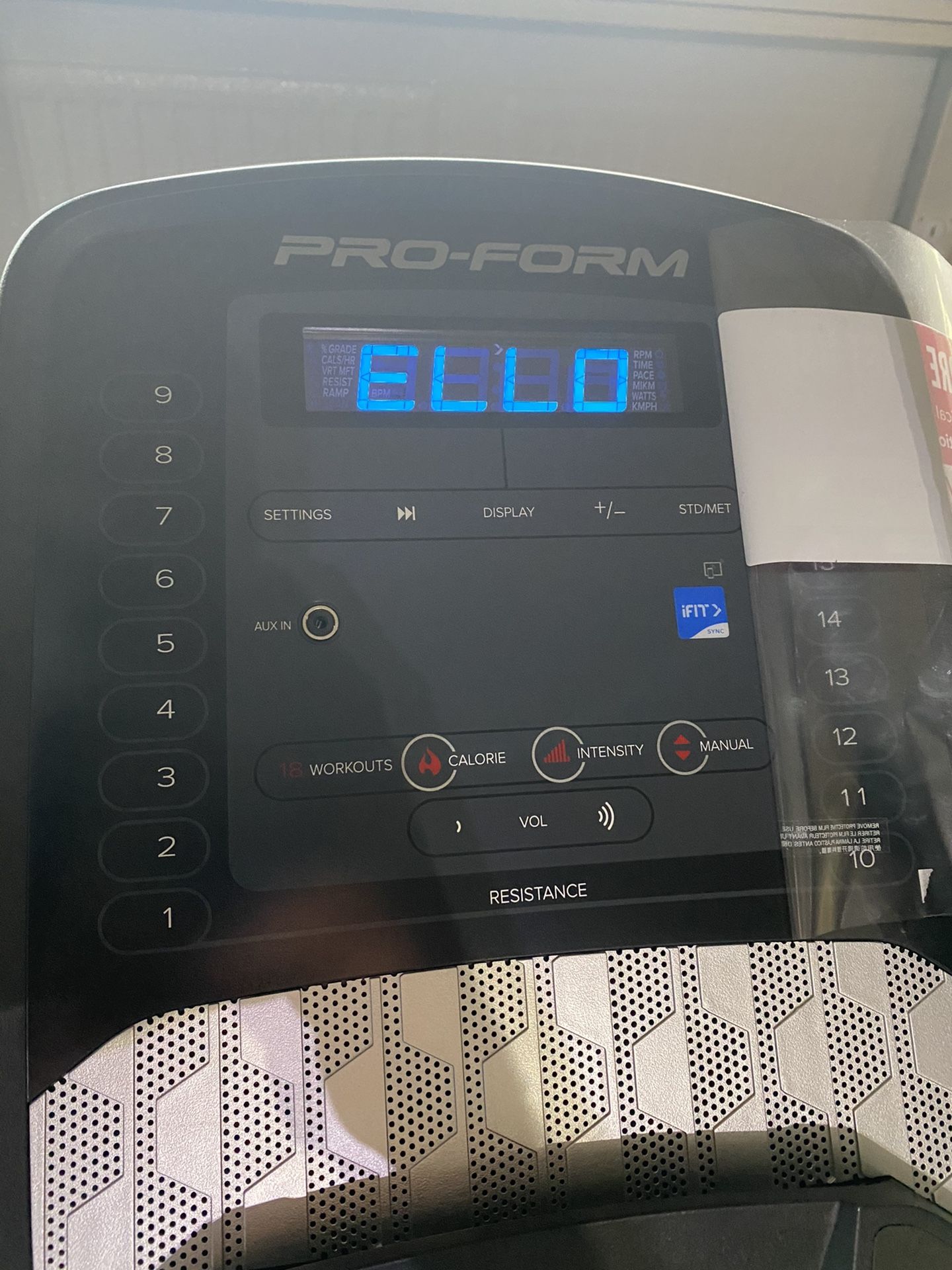 ProForm Elliptical Carbon EL (Model PFEL55920) Brand New