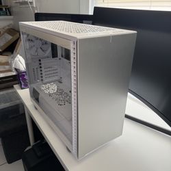 Fractal Design Define 7 White Tempered Glass Computer Case