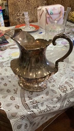 Vintage Victtorian Silver Plated Item  Patented Serial # On Bottom 